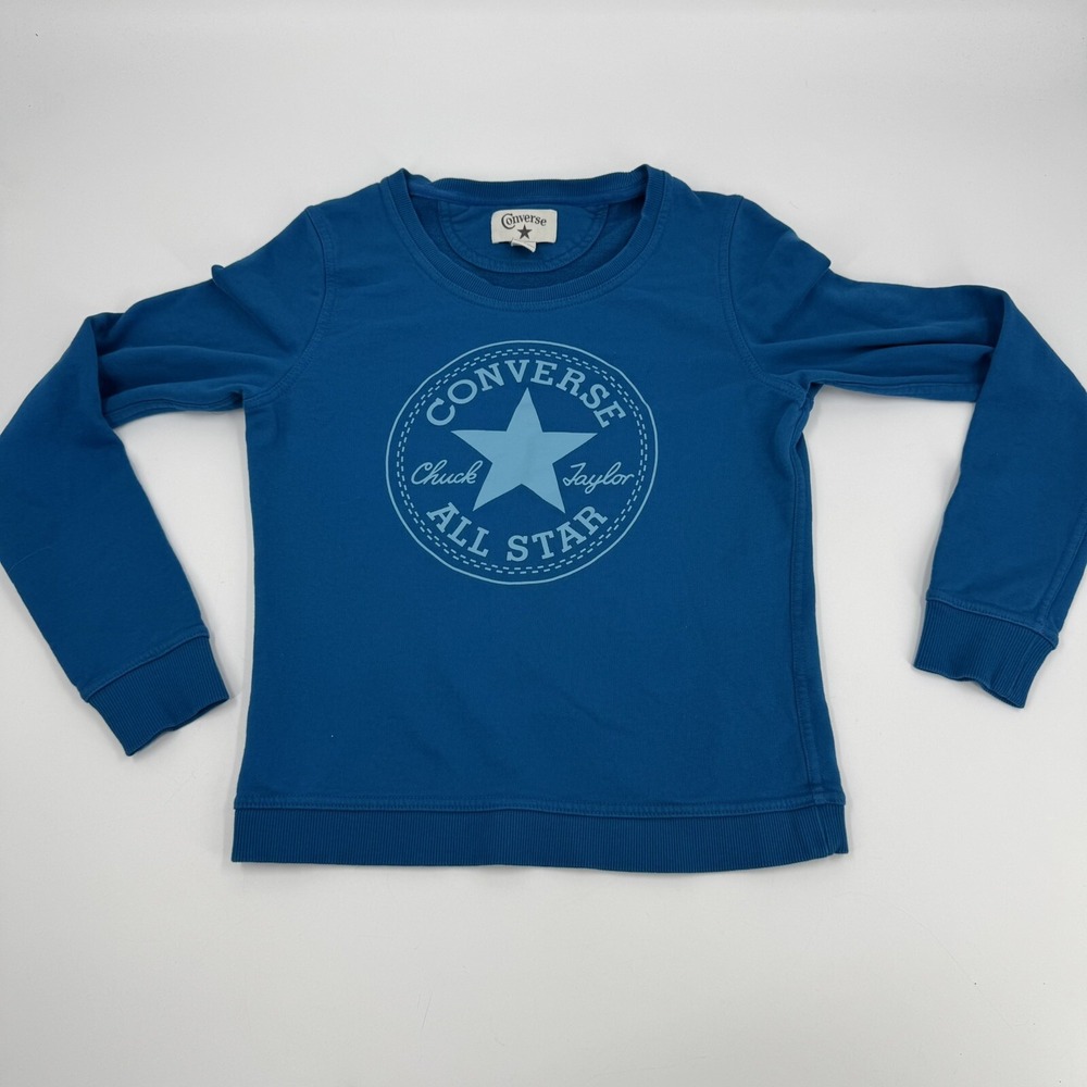 CONVERSE Sweatshirt‎ Blue Boys XL